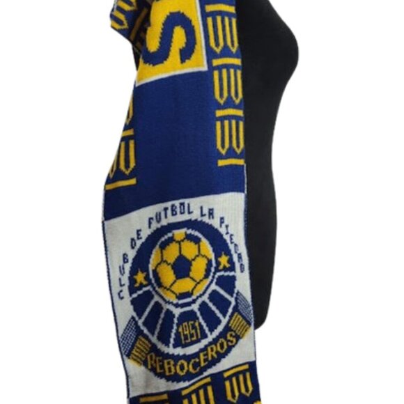 Club de Futbol La Piedad Soccer Club Scarf Yellow White Blue - Picture 6 of 8